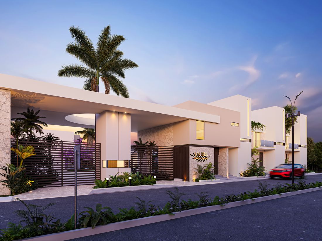 Render arquitectónico — Casa de descanso