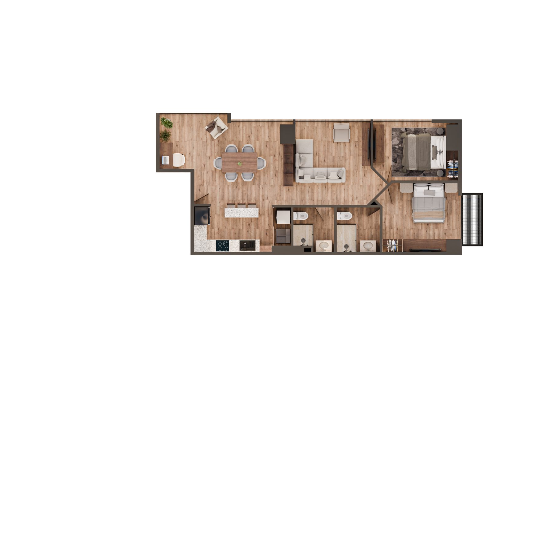 Render de Aura Residencial