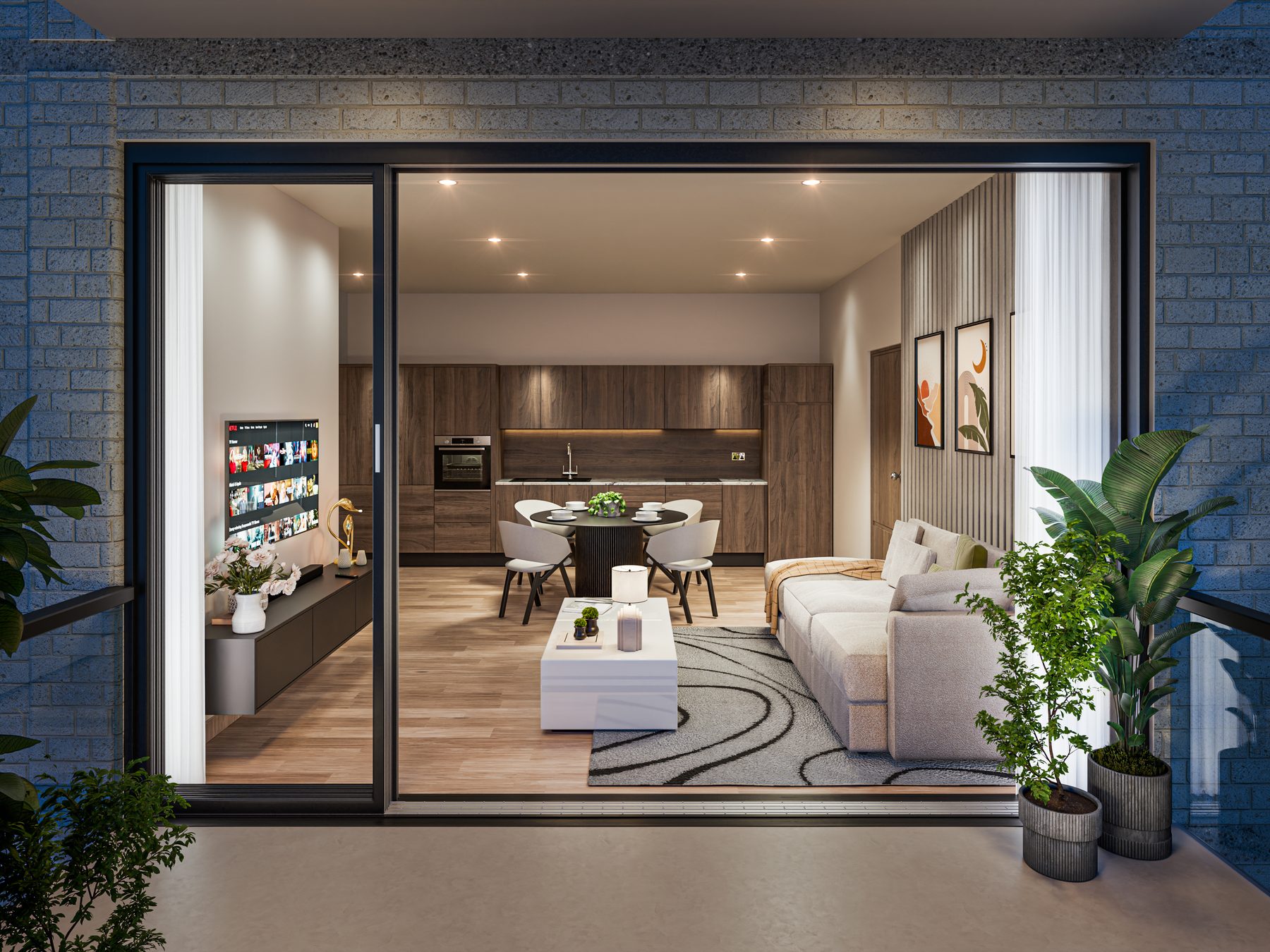 Render de Viviendas Culiacán