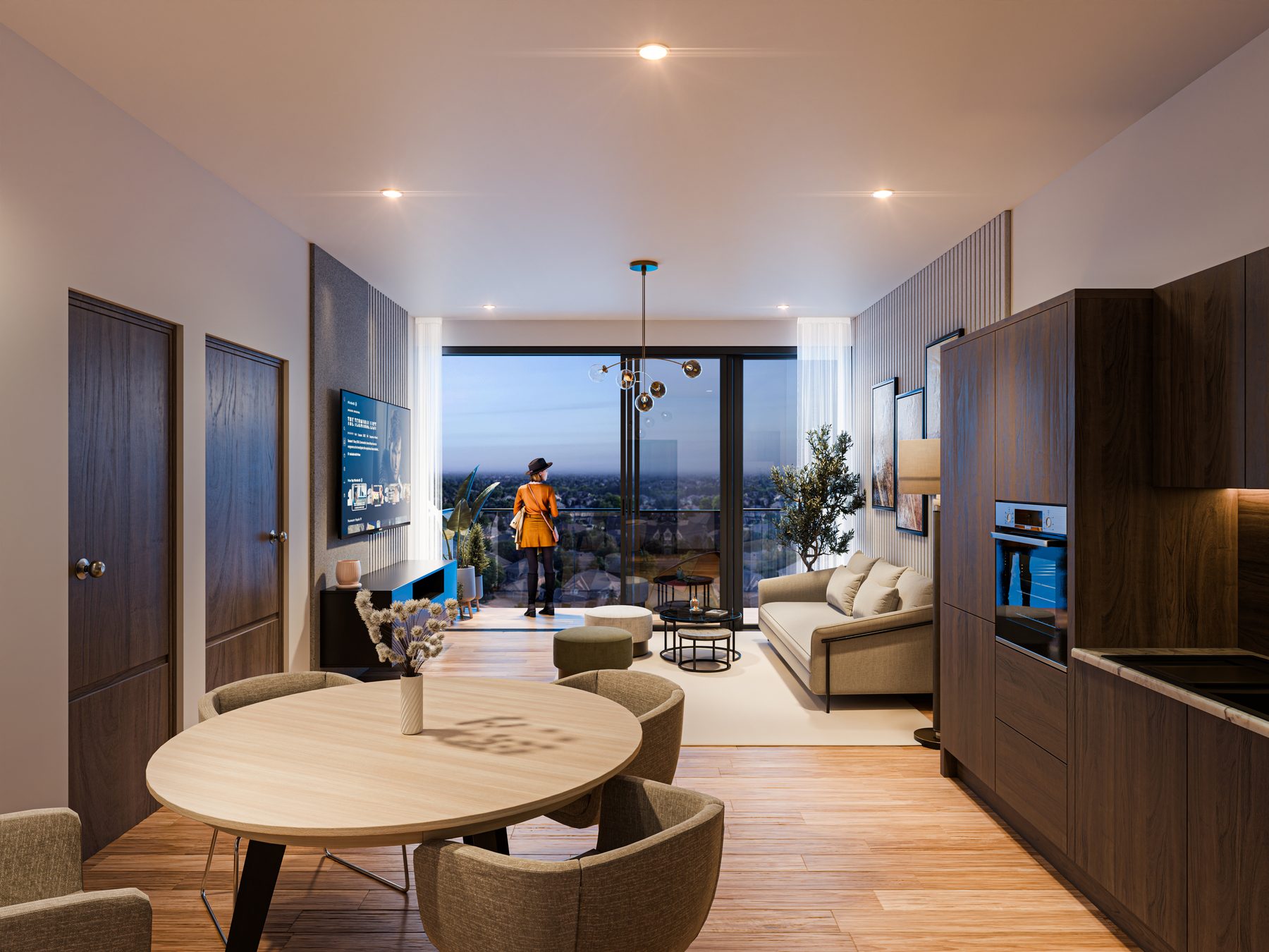 Render de Viviendas Culiacán