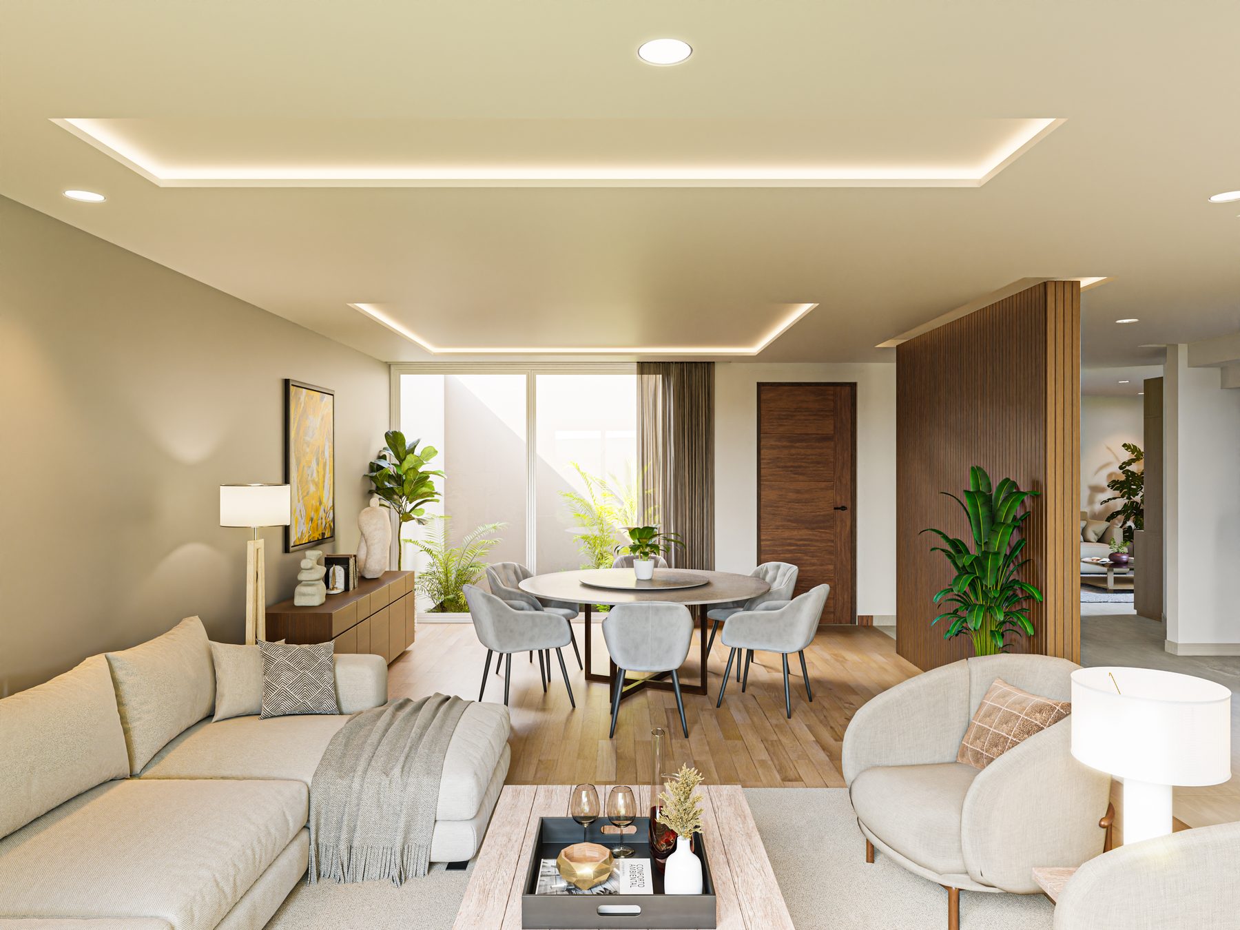 Photoreal interior rendering by A3D Studio