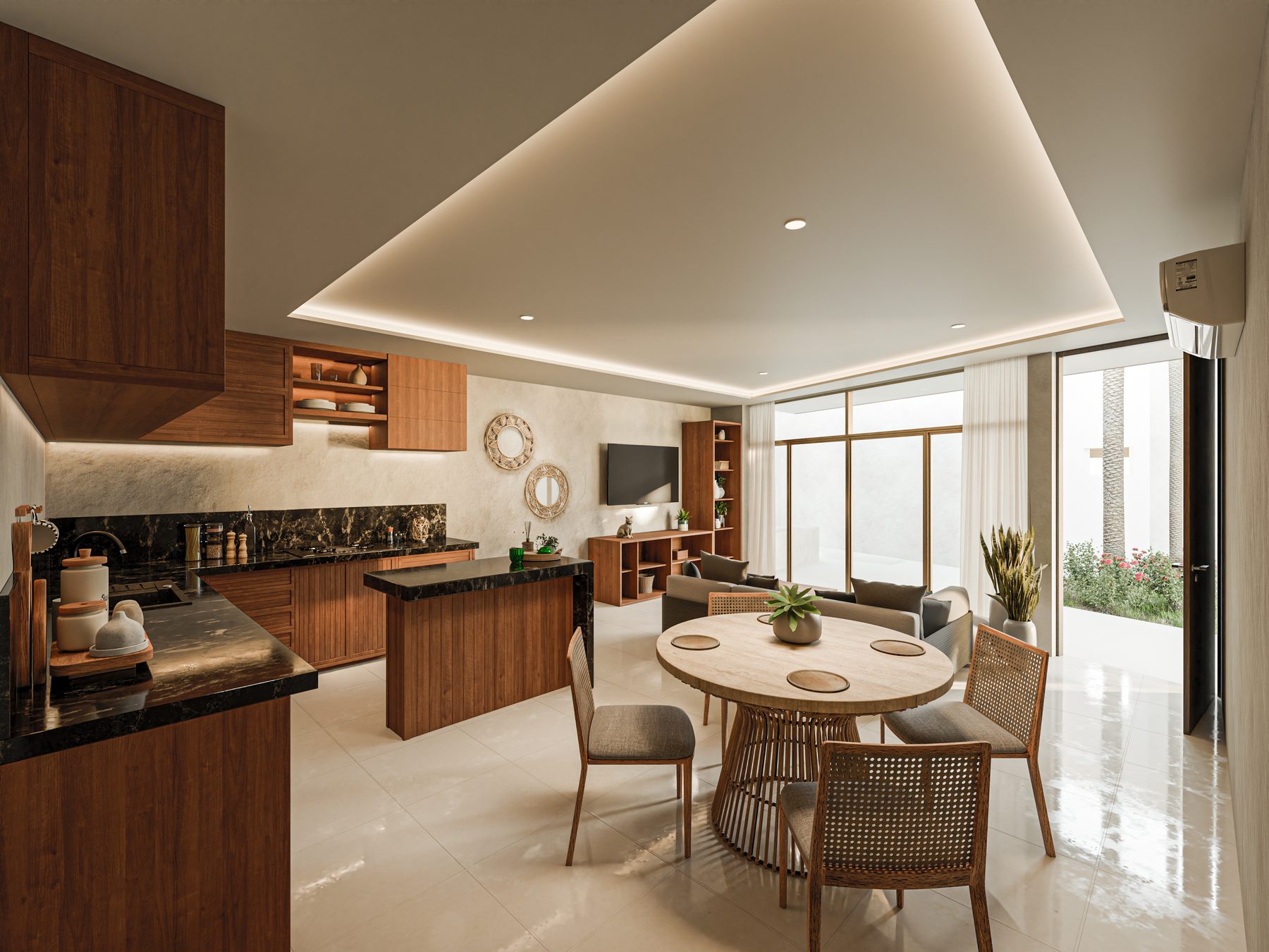 Photoreal interior rendering by A3D Studio