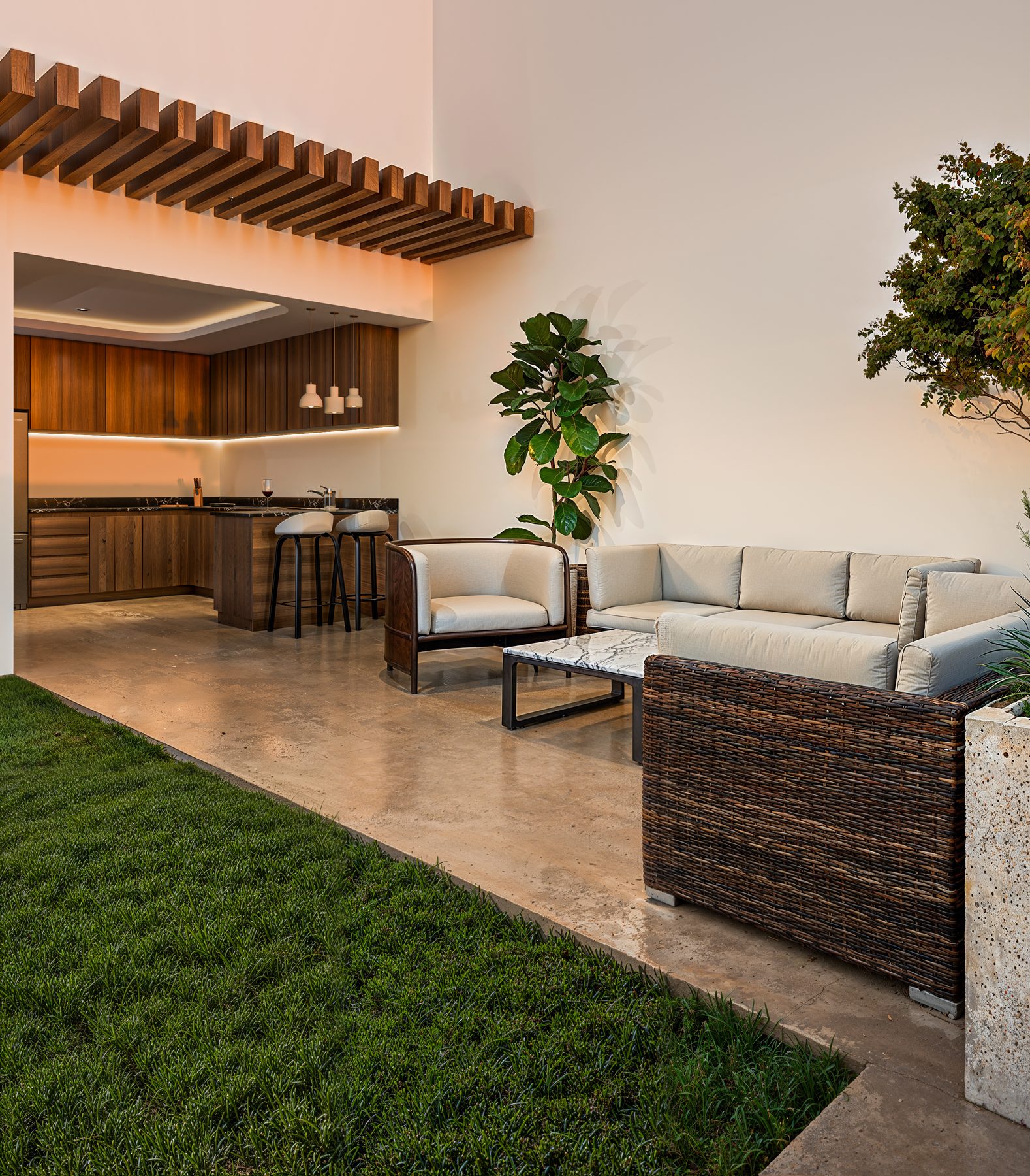 Photoreal architectural exterior rendering by A3D Studio