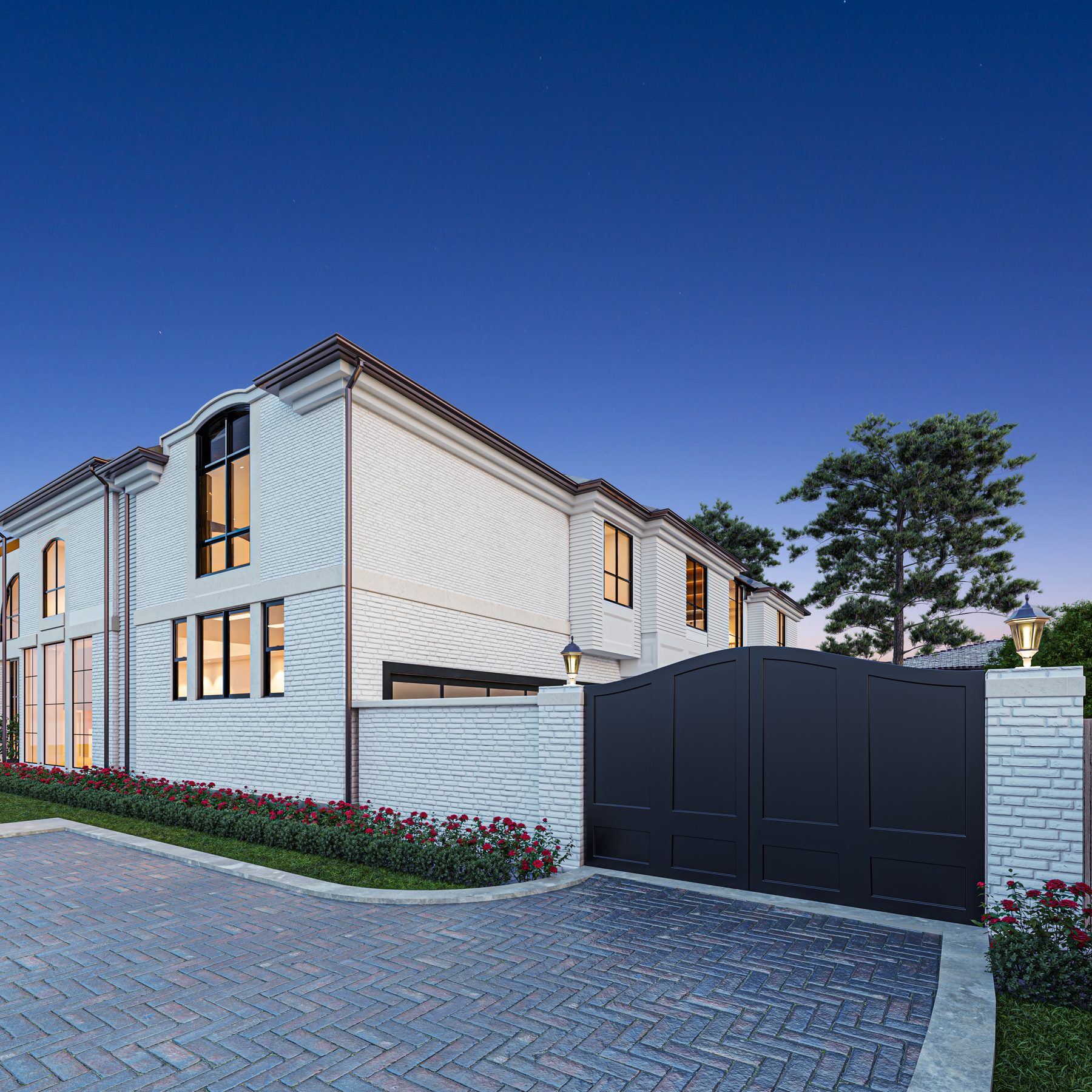 Render de Piney Point Residence
