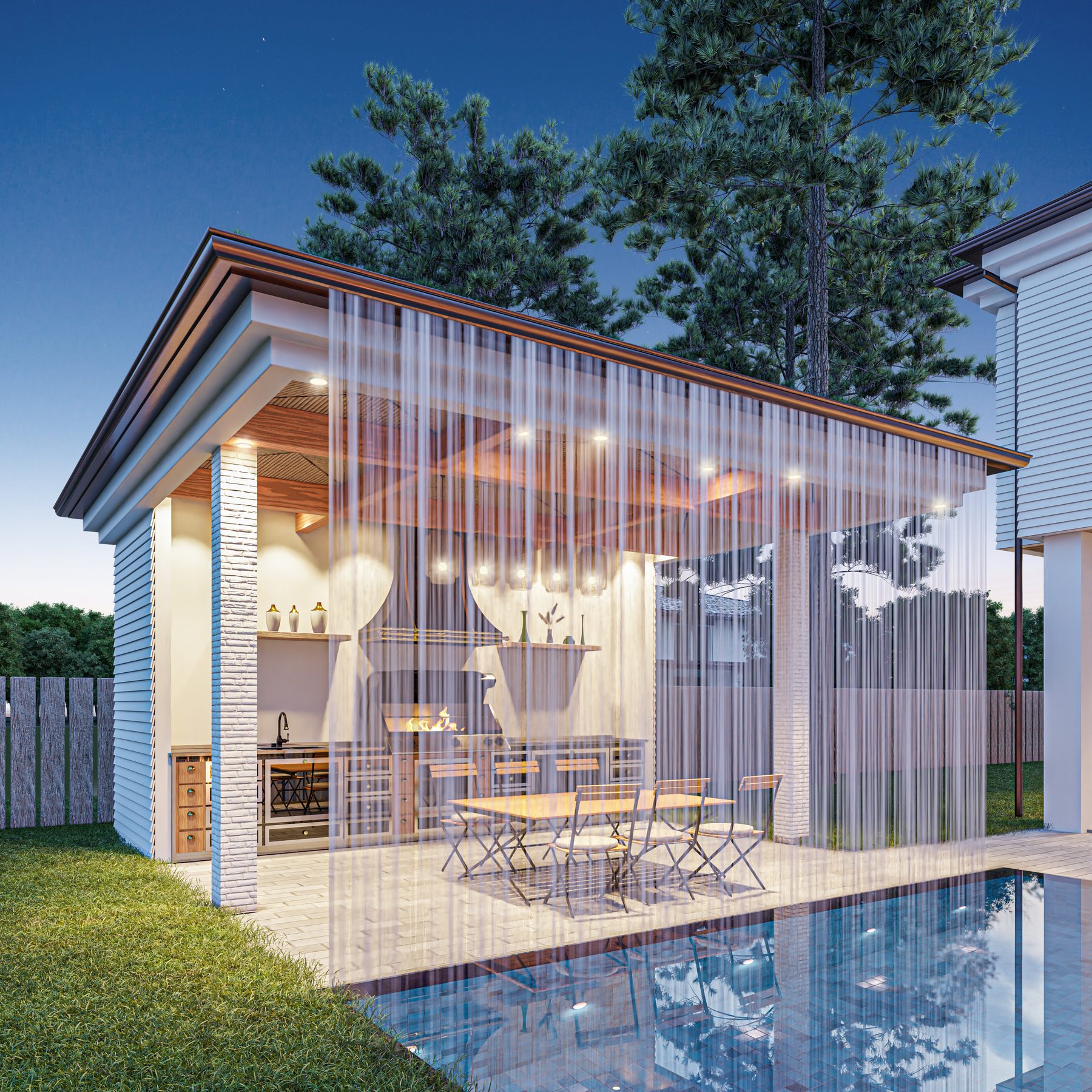 Render de Piney Point Residence