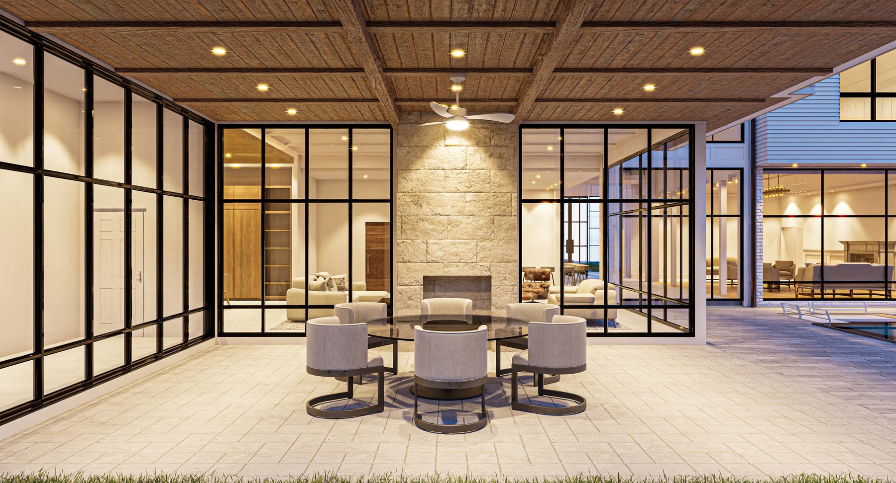 Render de Piney Point Residence