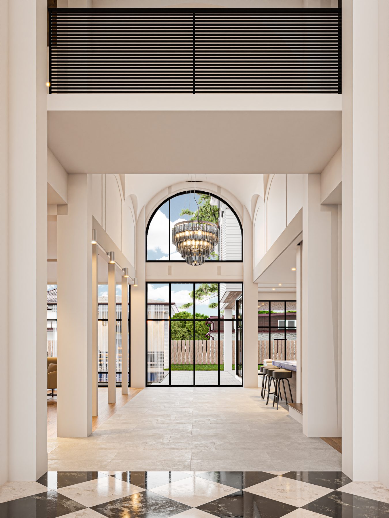 Photoreal interior rendering by A3D Studio