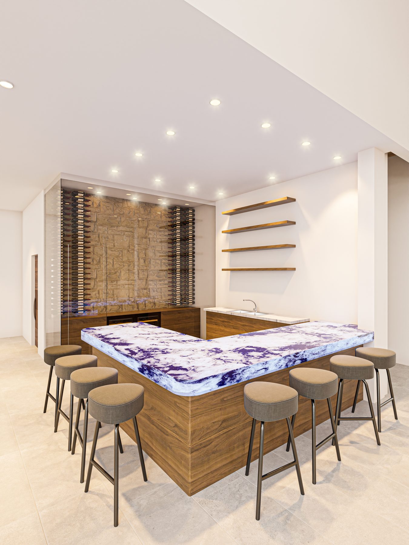 Render de Piney Point Residence
