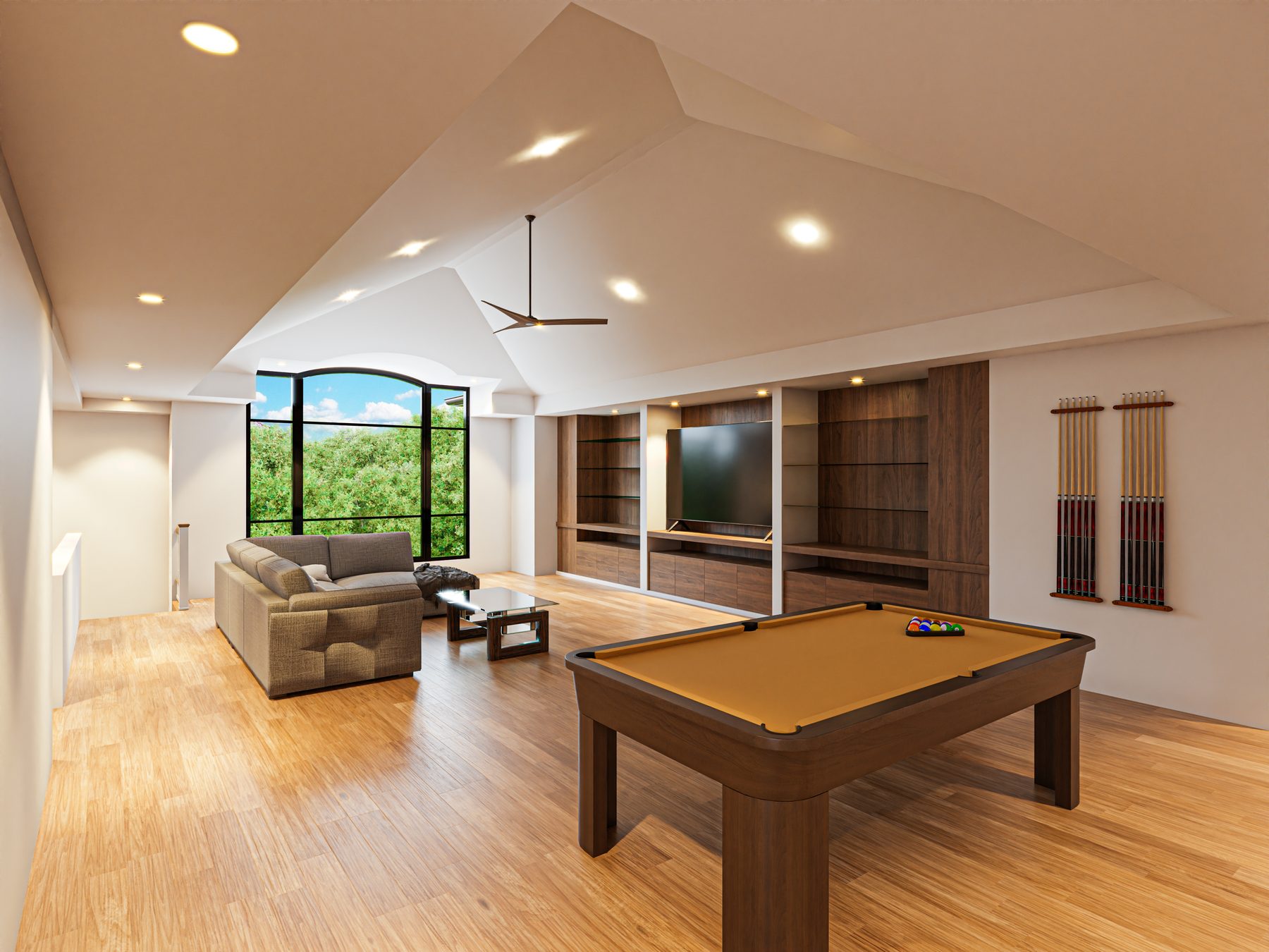 Render de Piney Point Residence
