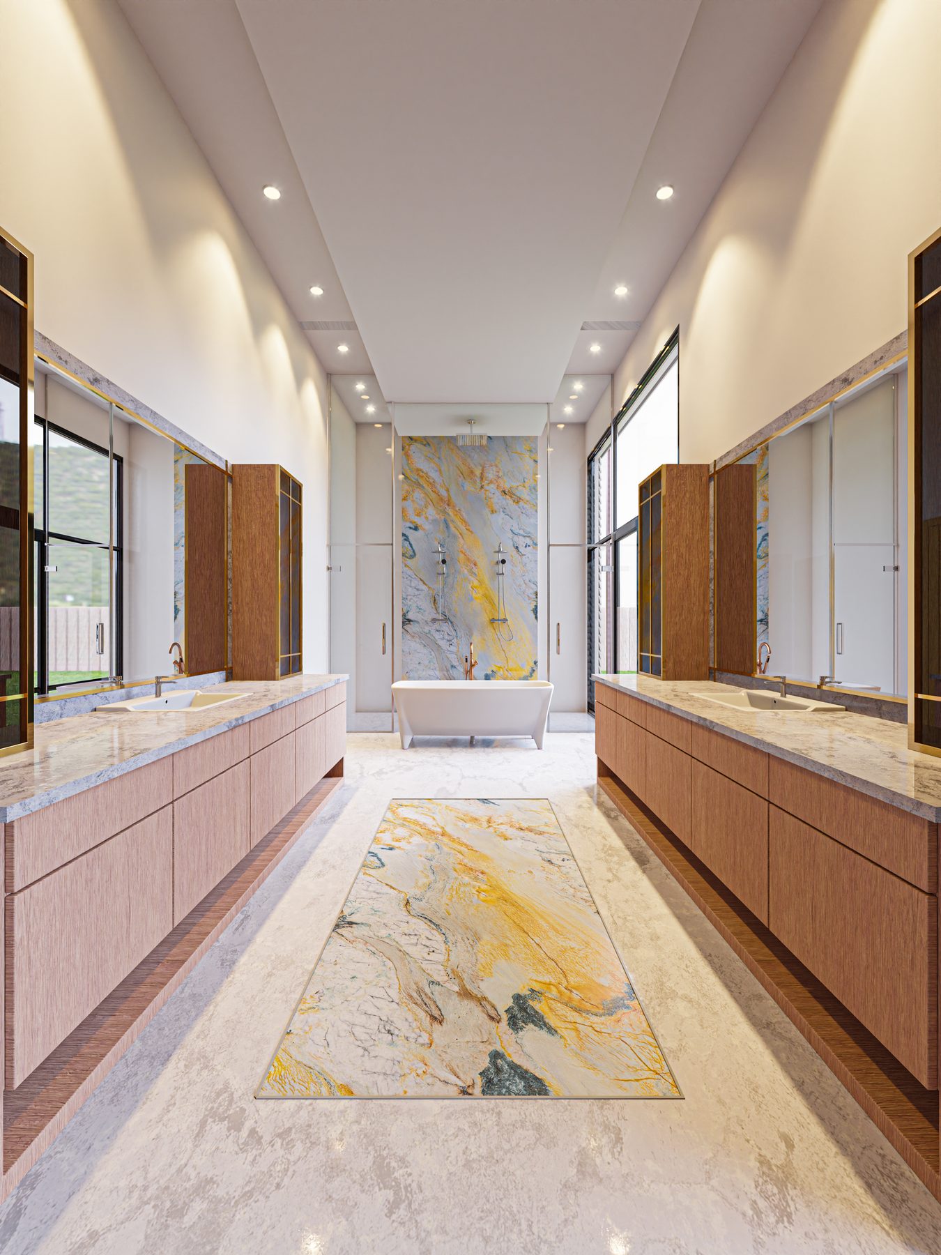 Render de Piney Point Residence