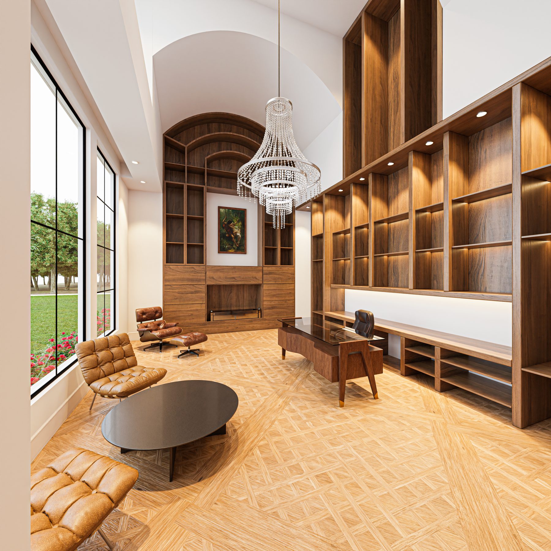 Render de Piney Point Residence