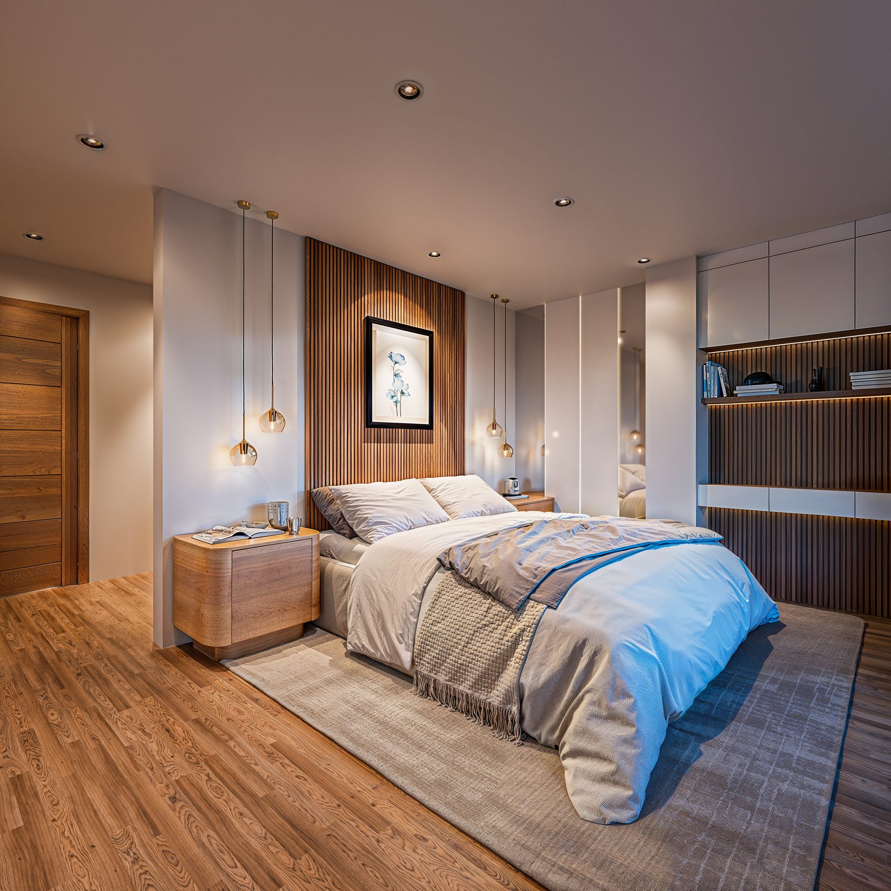 Model home interior